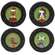 Christmas Dog Plates - 4 Asst;