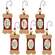 Dog Treat Christmas Ornaments - 6 Asst - # 35111