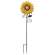 Metal Sunflower Decorative Garden Stake - # 70041
