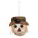 Felt Scarecrow Head Ornament #CS37861