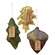 Felt Fall Ornaments - 3/Set