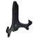 Wooden Plate Stand - Meduim - BLACK