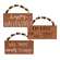 Happy Hallowine Beaded Ornaments - 3 Asst;