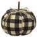 Black Buffalo Check Pumpkin - Small