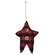 Buffalo Check Star Ornament #CS37910