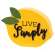 #35344, Live Simply Chunky Lemon