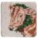 #65147 Christmas Farm Animals Resin Coasters, 4/Set