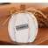 90927 White Chunky Thankful Pumpkin Sitter;