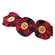 Red & Black Buffalo Check Yo-Yo Garland