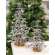 #28074, Galvanized Christmas Tree, Small