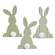 Spring Green Chunky Bunny, 3 Asstd.
