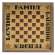 Family Checkerboard Frame #35387