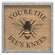 Bee's Knees Metal Box Sign