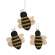 3/Set, Mini Bee Ornaments #CS37977