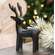 #14460 Cast Iron Standing Reindeer Figurine