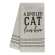 #29421 A Spoiled Cat Lives Here Dish Towel