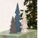 #35208 Snowy Farmhouse Colors Wooden Trees, 3/Set 