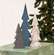 Snowy Farmhouse Colors Wooden Trees, 3/Set