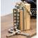 Distressed Wooden Bead Garland With TasselsDistressed Wooden Bead Garland With Tassels