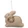 Sitting Flower Bunny Ornament #CS37981-2