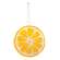 #CS38012 Felt Lemon Slice Ornament