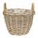 #BB9041 Greywashed Willow Gathering Baskets, 3/Set