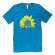 #L70S Soak Up The Sun T-Shirt, Heather Deep Teal, Small
