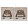 Jingle Bell Express 4" Square Block, 2 Asstd.