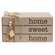 Home Sweet Home Wooden Bookstack