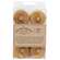 6/Pkg, Burnt Ivory LED Tealights