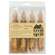 4/Pkg, Burnt Ivory Timer Tapers #84817