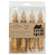 4/Pkg, Burnt Ivory LED Tapers