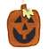 Jack O Lantern Felt Ornament;