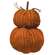 Orange Chenille Pumpkin Stack #CS377011