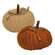 Mini Chenille Pumpkin - 2 asst.