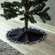 Black & White Buffalo Check Ruffle Tree Skirt 14729;