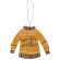 Fall Sweater Wooden Ornaments, 3/Set 35516