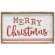 Merry Christmas Distressed Wooden Frame Sign 35517