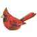 Chunky Wood Cardinal Sitter 35553