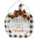 Pumpkin Spice Season Hanging Buffalo Check Pumpkin