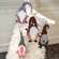 Wooden Winter Gnome Ornaments, 4/Set 35636;