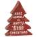 Wonderful Time of Year Distressed Wooden Trees, 3/Set 35718