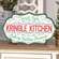 Kringle Kitchen Metal Sign 60368;