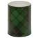 Green Plaid Timer Pillar, 3" x 4" 84926