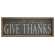 #91016 Give Thanks Weathered Framed Sign