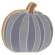 White & Gray Chunky Pumpkin Sitters, 3/set 35513