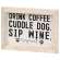 Coffee, Dog and Wine Framed Sign 34903