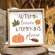 Autumn Leaves & Pumpkins Please Distressed Wooden Frame 35525;