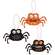 Spider Boo Ornament, 3 Asstd.