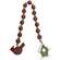 Birdhouse & Cardinal Beaded Ornament #35656